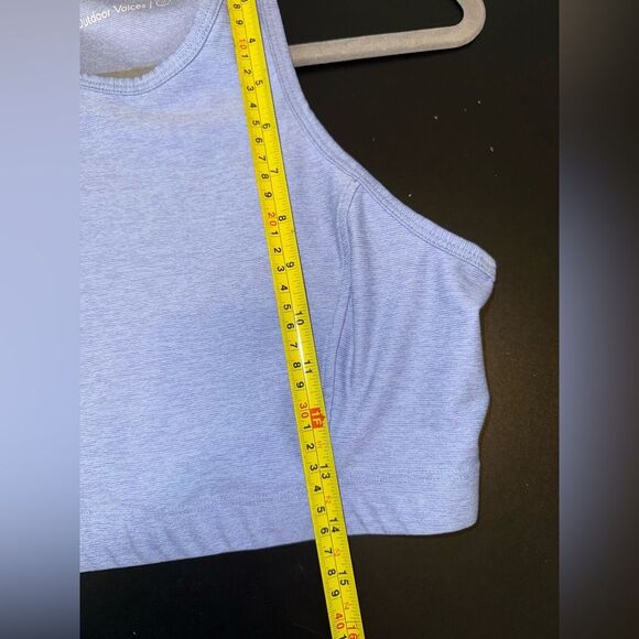 Outdoor Voices Women’s  Lilac Athena Crop Top Size M EUC Activewear Athleisure - Picture 9 of 9